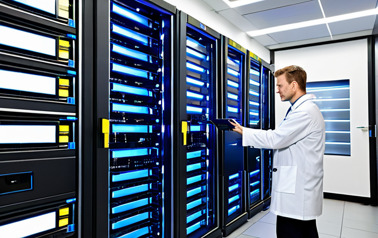 Quantum Key Distribution in a Modern German Bank**
"A futuristic and secure data center inside a modern bank in Frankfurt, Germany. The scene features quantum key distribution (QKD) technology in action: blinking lights, secure servers, and advanced network infrastructure. A technician in a lab coat is monitoring the system. The atmosphere is clean, professional, and high-tech. Focus on secure data transfer and unbreakable encryption. Safe for work, appropriate content, fully clothed, professional, perfect anatomy, correct proportions, natural pose, high resolution, realistic."
**