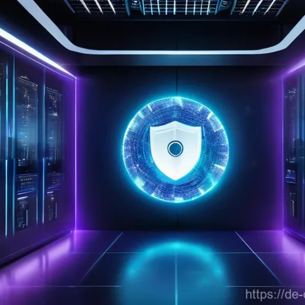양자 암호화의 데이터 유출 방지 - **Quantum Nexus: The Unbreakable Shield**
Visualize a futuristic, sleek data center interior, ba...