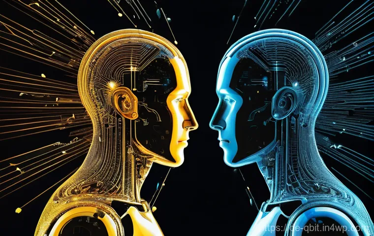 양자 암호화의 기술적 혁신 - **Prompt 1: The Quantum Threat Unveiled**
    "A sleek, futuristic quantum computer, glowing with an...