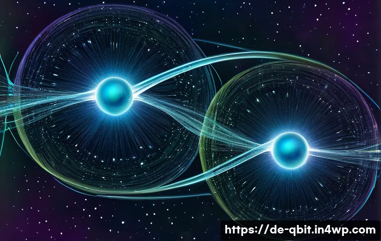 양자 암호화의 대중화 가능성 - **Quantum Entanglement and Superposition: The Fabric of Reality**
    "A captivating, abstract visua...